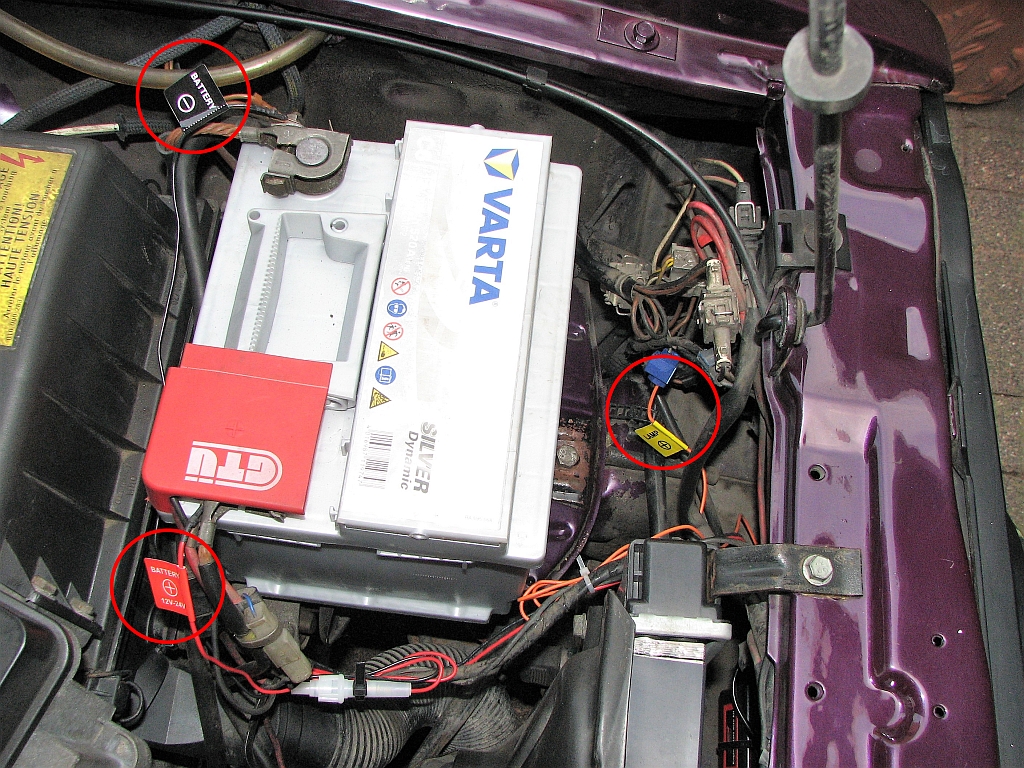 Elektrischer Anschluß = easy. Elektrischer Anschluß = easy.