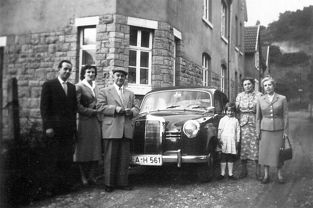 Besuch in Stolberg-Vicht etwa 1957