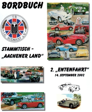 Das Roadbook zur 2. Entenfahrt der TRIG-AC - Hier geht's auch zur Dia-Schau!