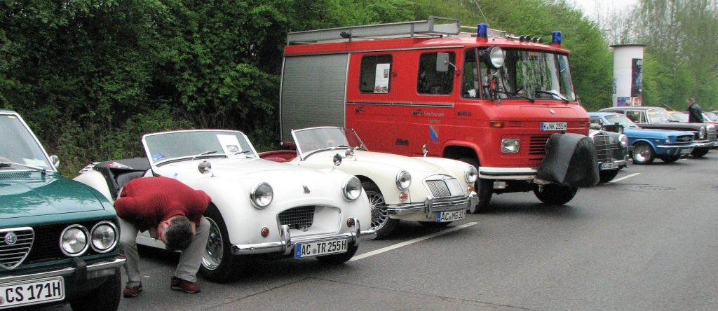 Viele tolle Fahrzeuge...