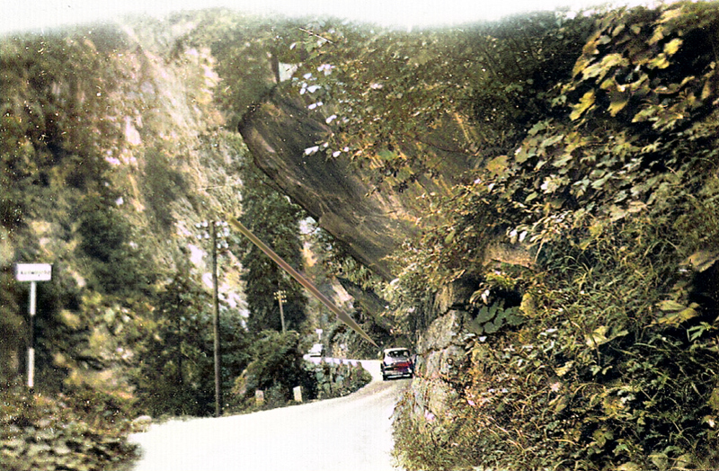 Opel Rekord P1 auf dem Rückweg von Ginzling nach Zell